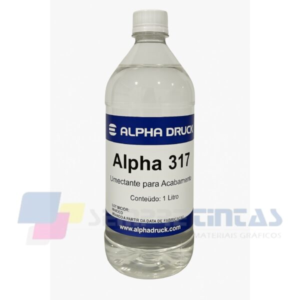 ALPHA DRUCK - ALPHA 317 UMECTANTE PARA ACABAMENTO