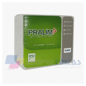 PRALIM – TOALHA ABSORVENTE INDUSTRIAL 29 X 29 CM (180 G/M²)