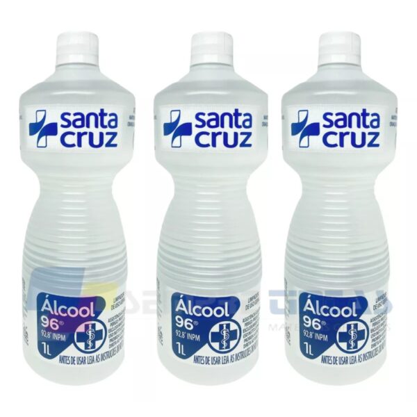 SANTA CRUZ - ÁLCOOL 96 (92,8º INPM)