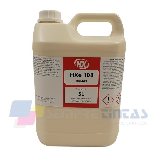 HXe 108 HXMAX – LIMPADOR PARA CHAPAS DE ALUMÍNIO ANODIZADAS